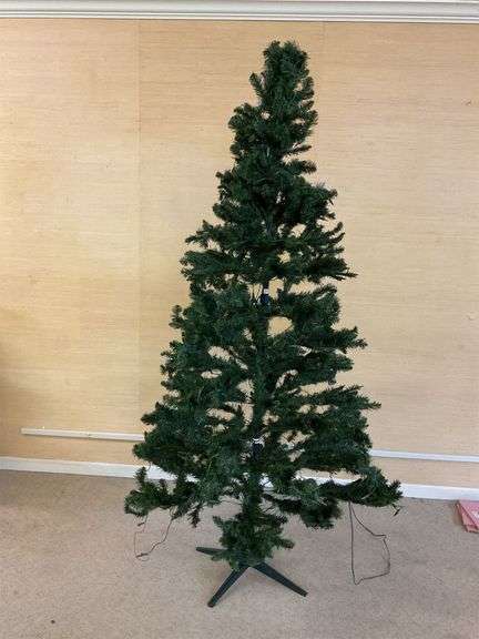 8ft Christmas tree with lights image