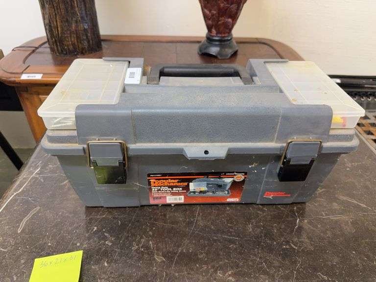 Popular Mechanics 20" Tool Box with Fasteners and Electrical Connectors image
