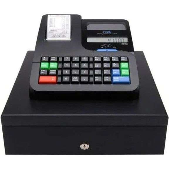 Royal Electronic Cash Register 2000 PLUs Thermal Printing Black image