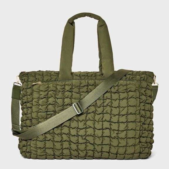 Soft Weekender Bag - A New Day  Green image