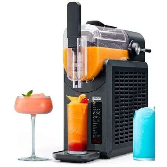 Chefman RJ62-20A-BLK 2.0L slushy maker, BLACK image