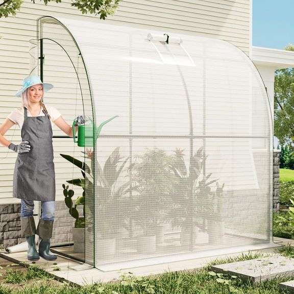 SPECILITE 79  x 40  x 83  Lean to Greenhouse for O image