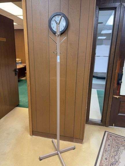 Free-Standing Metal Coat Rack, 68" image