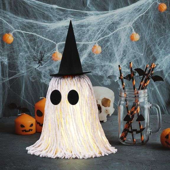 Halloween Decorations Indoor 12 Inch Light up Boho image