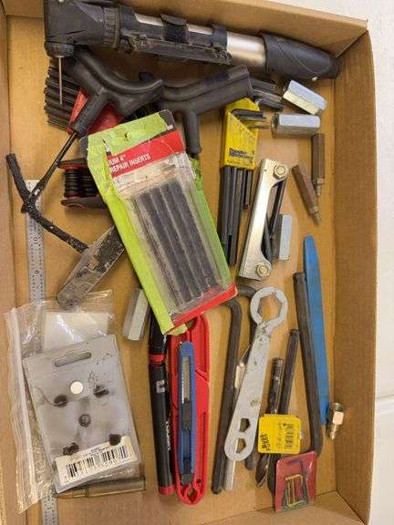 Mixed Lot of Tools and Repair Supplies image