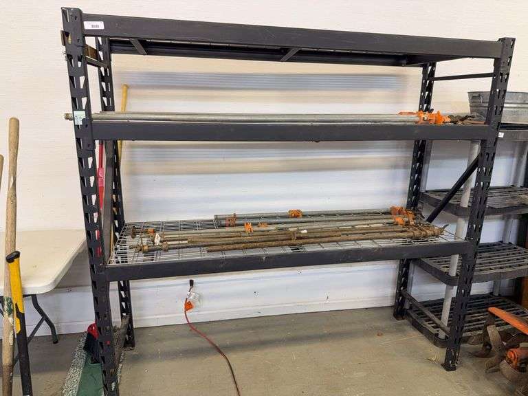 Metal Storage Rack Shelving Unit (No contents) image