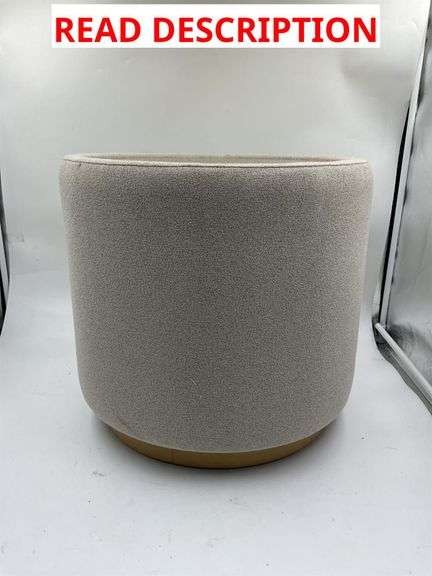 Circular coffee table with storage compartment image