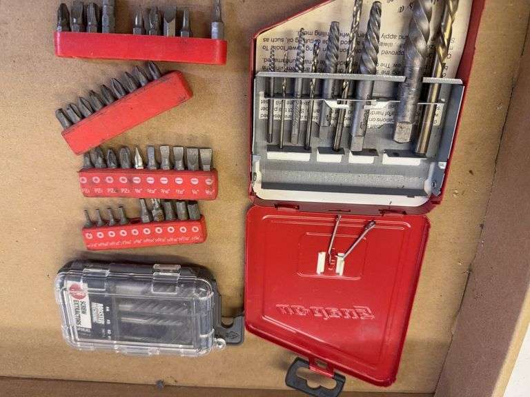 Lot of Assorted Drill and Screw Bit Sets image