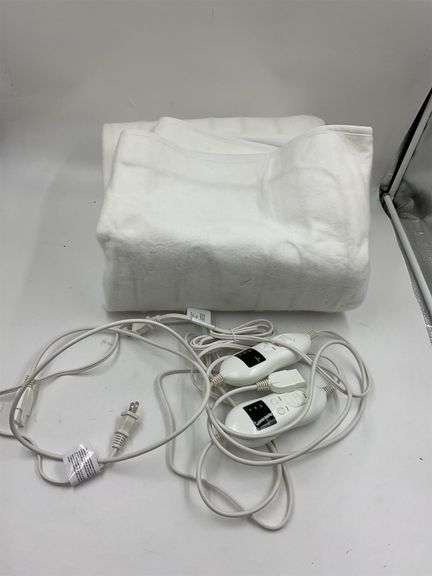 Dual control heated mattress pad WELLHUT electric image