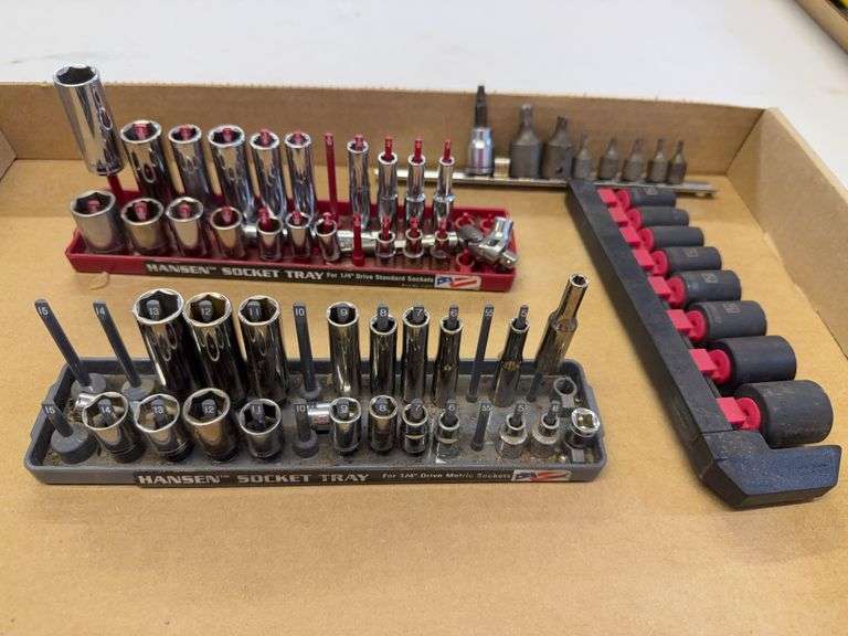 Socket Set with Hansen Trays and Accessories image