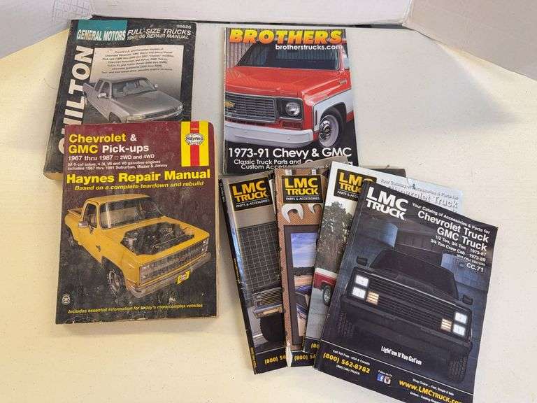 Chevy & GMC Truck Parts & Repair Manuals image