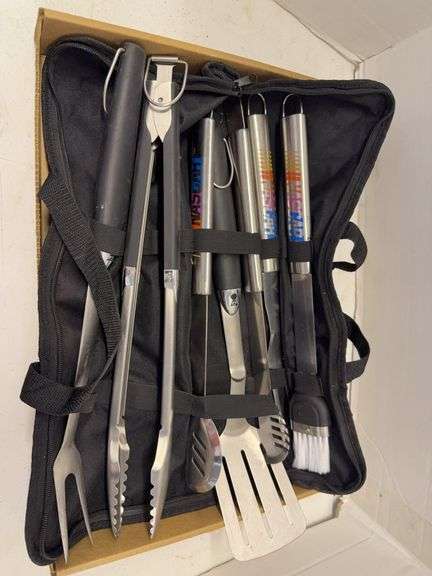 NASCAR Grill Utensil Set with Carrying Case image