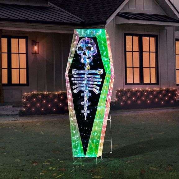 Member's Mark 5' Pre-Lit Prismatic Coffin image