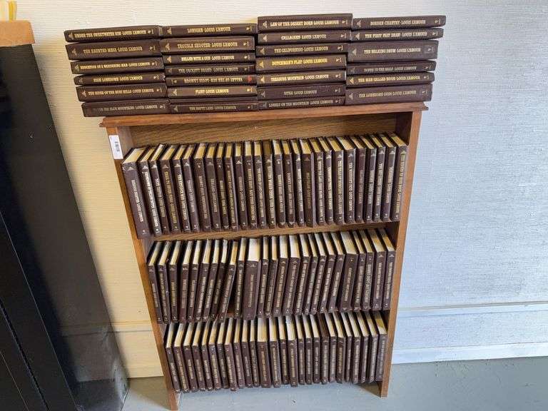Louis L'Amour Hardcover Book Collection (Over 100 Titles) image