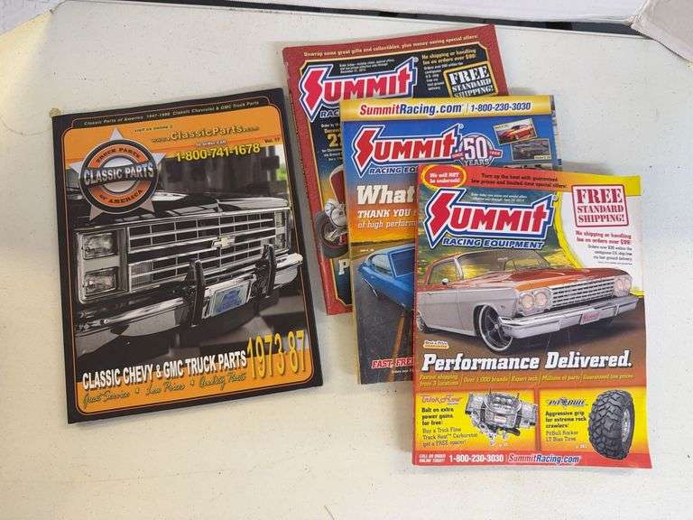Classic Chevy & GMC Truck Parts Catalogs 1973-87 & Summit Racing Equipment image