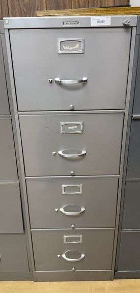 Steelcase Four-Drawer File Cabinet image