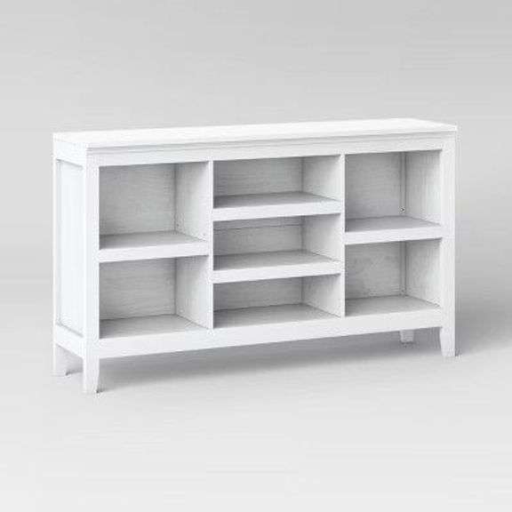 32" Carson Horizontal Bookcase: Sturdy Melamine, 7 image
