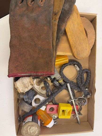 Mixed Lot of Shop Tools and Hardware image