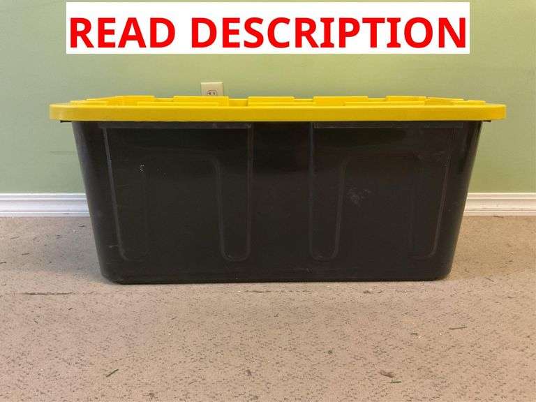 40 gallon storage tote image