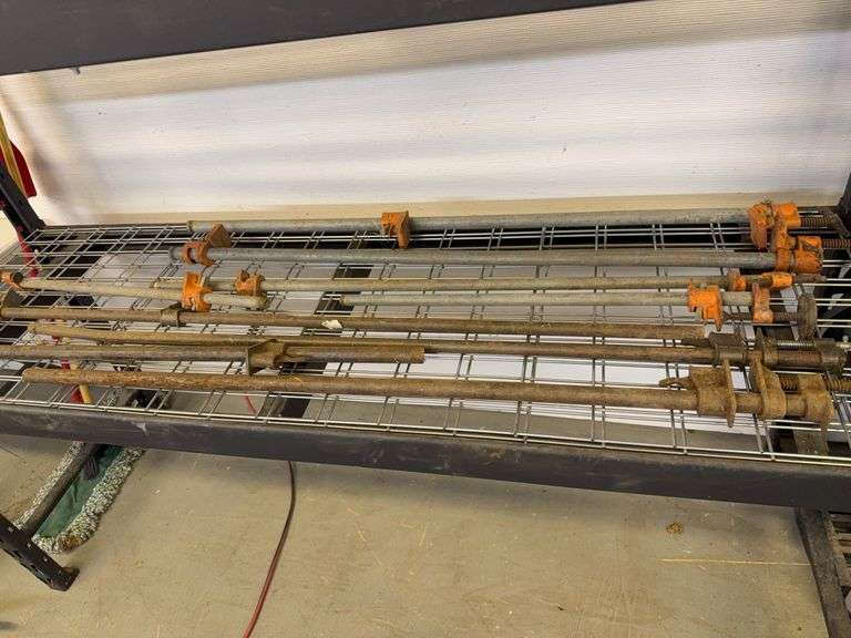 Lot of Assorted Pipe Clamps image