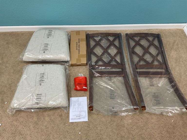 Set of two dining chairs image