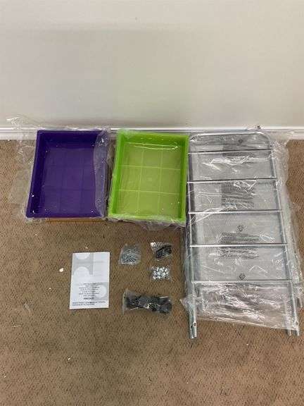 Rainbow utility storage cart image