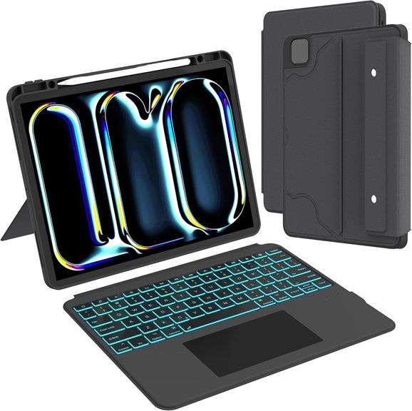 for iPad Pro 13-inch (M4) 2024 Case with Detachabl image
