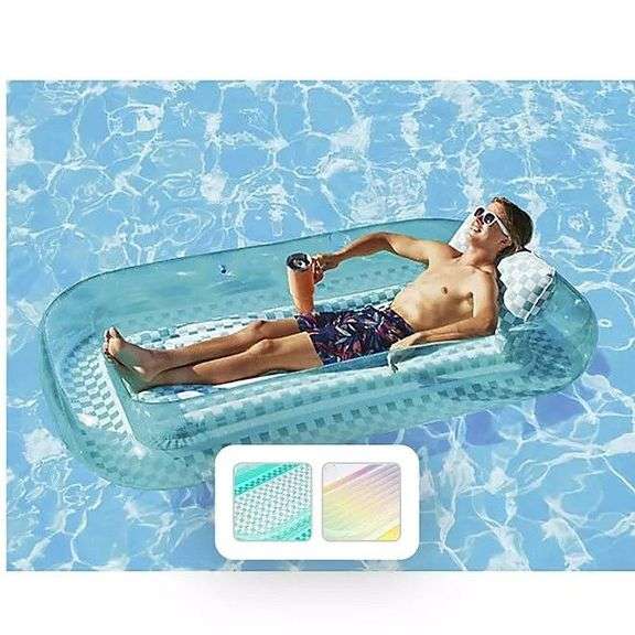 Member's Mark Inflatable Sun Tub Tanning Pool Floa image