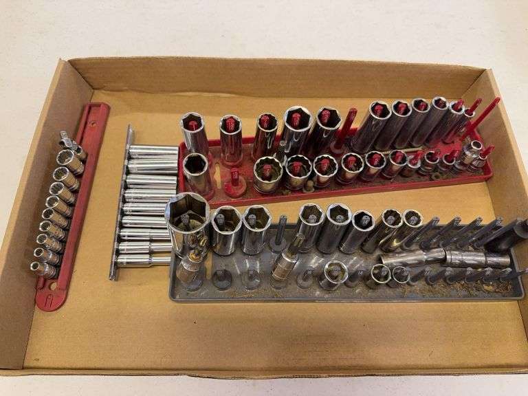 Mixed Socket Set - Various Sizes and Styles image