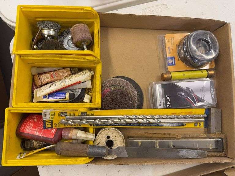 Mixed Lot of Automotive, Electrical, and Household Tools image