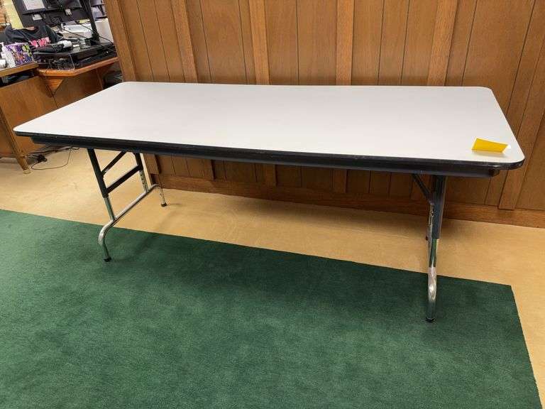 Folding Table - 6 ft x 29 5/8" x 28 1/2" image
