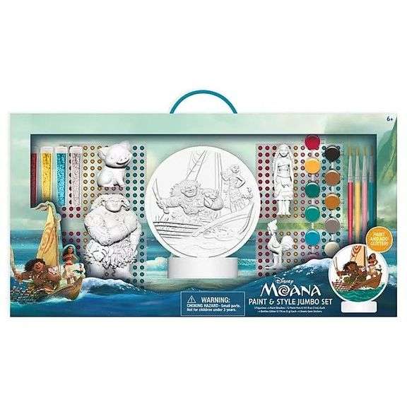 Moana Paint and Style Jumbo Set image