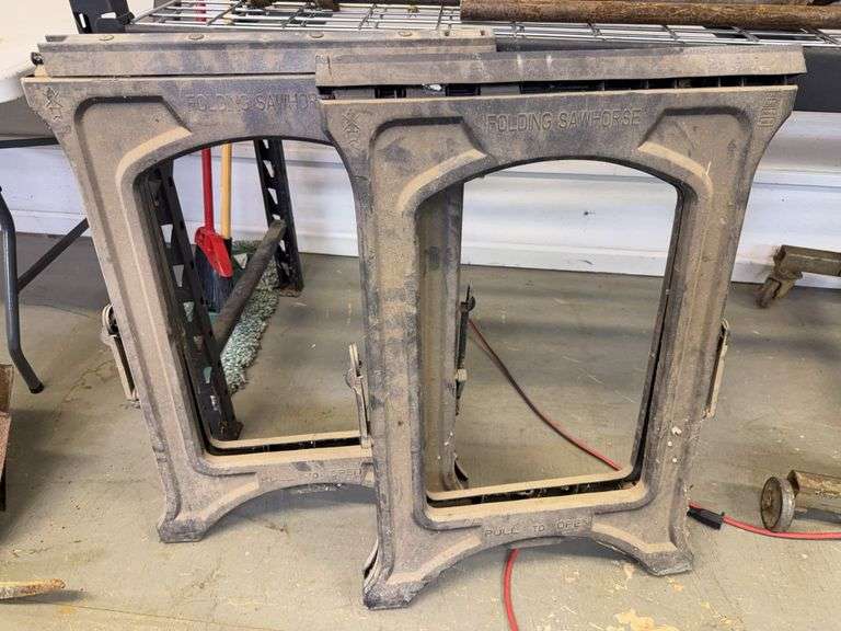 Folding Sawhorse Pair image