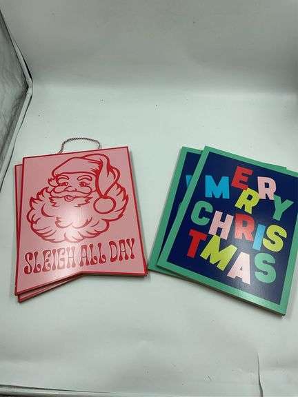Set of 2 Christmas Wall Hangings image