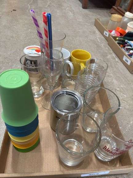 Assorted Drinkware and Mugs