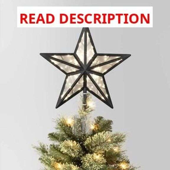 Wondershop Star Christmas Tree Topper image