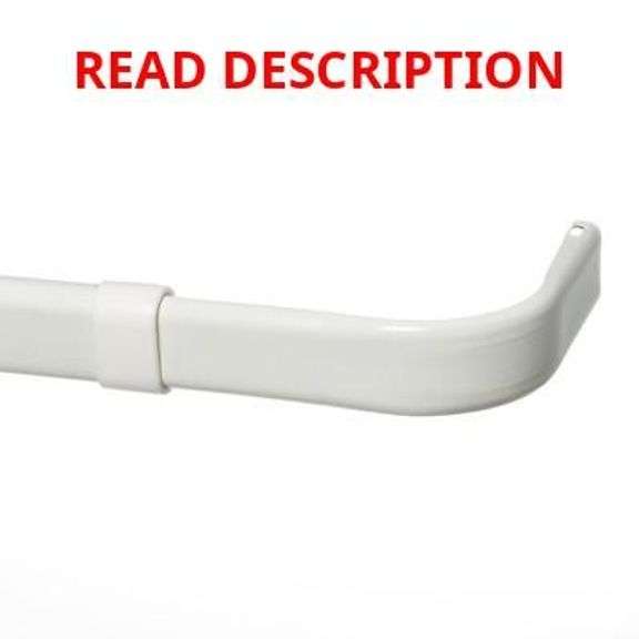 Room Essentials White Single Curtain Rod 48-84" image
