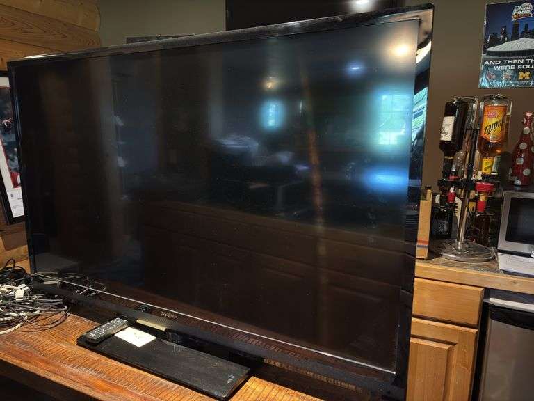 Insignia Flat Screen Television with Remote image