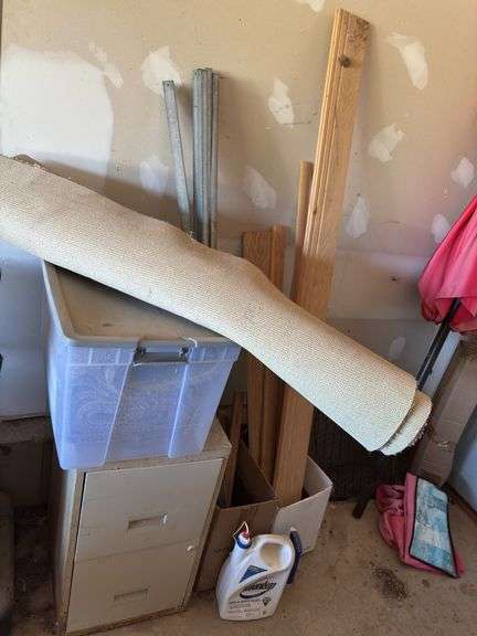 Lumber, Metal Framing, Area Rug, and Supplies image
