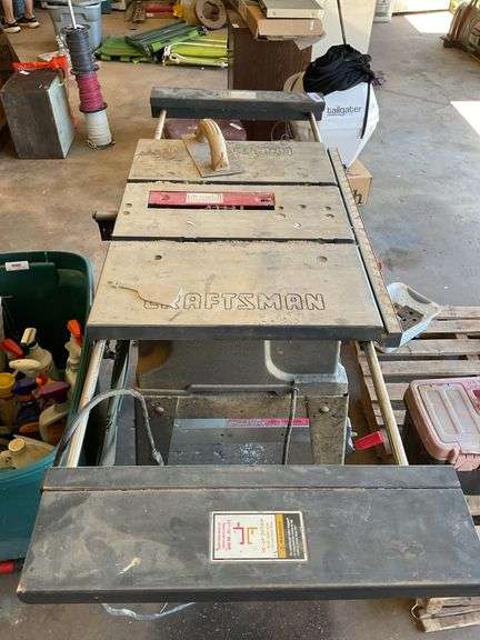 Craftsman Table Saw - Model 137.218041 image