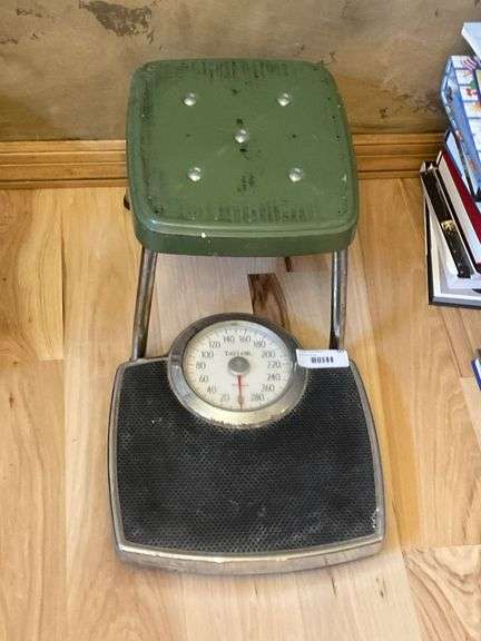 Taylor Scale with Green Stool Seat image