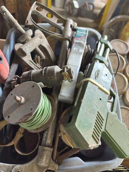 Mixed Lot of Tools and Hardware image