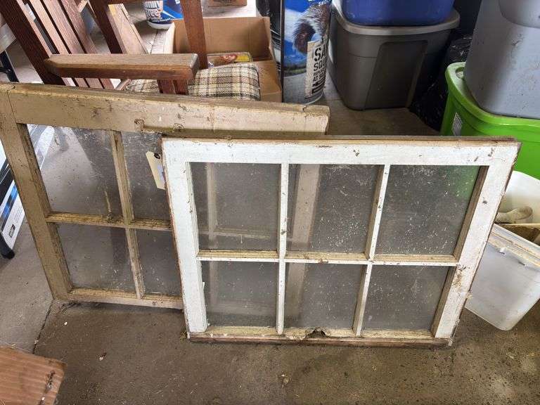 Two Salvaged Window Frames image