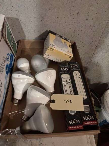 Mixed Lot of Bulbs - LED, MH, HPS image