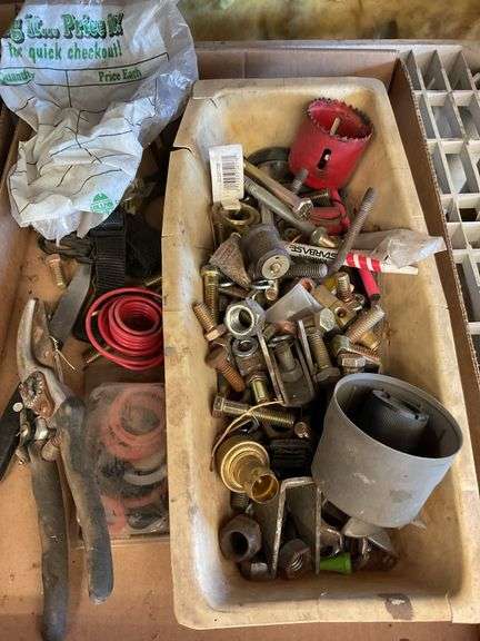 Box Assorted Hardware, Tools, and Supplies image