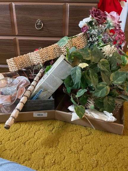 Assorted Home Decor and Crafting Items image