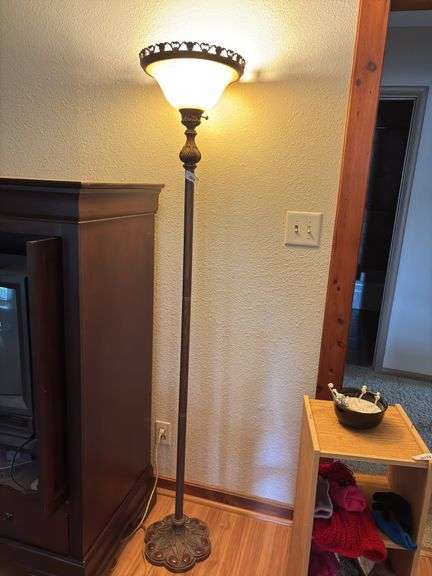 Ornate Torchiere Floor Lamp image