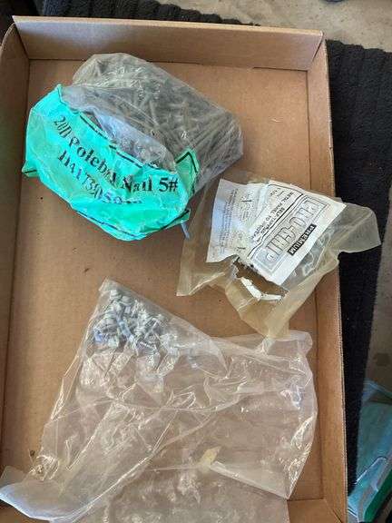 Mixed Lot of Fasteners - Nails and Screws image