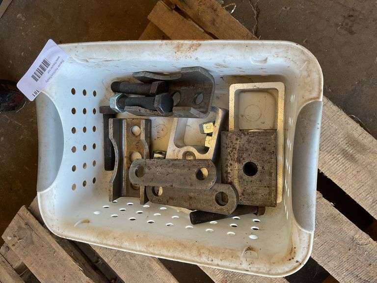 Assorted Metal Brackets and Hardware image