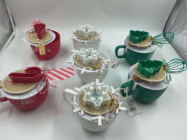 Christmas Baking Set Party Favors - 6 Piece Lot image